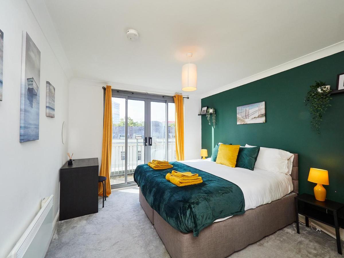 Emerald Suite - Two Story Duplex Apartment - Balcony - Contractors - Family - City Centre - Broadway Plaza - Five Ways - Sleeps 6 Μπέρμιγχαμ Εξωτερικό φωτογραφία